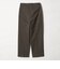 ＜Steven Alan＞ ドリル インツープリーツ ドレス トラウザーズ