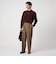 ＜Steven Alan＞ ドリル インツープリーツ ドレス トラウザーズ