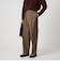 ＜Steven Alan＞ ドリル インツープリーツ ドレス トラウザーズ