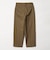 ＜Steven Alan＞ ドリル インツープリーツ ドレス トラウザーズ