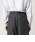 ＜Steven Alan＞ ウール フラノ インツープリーツ ドレス トラウザーズ