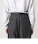 ＜Steven Alan＞ ウール フラノ インツープリーツ ドレス トラウザーズ