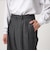 ＜Steven Alan＞ ウール フラノ インツープリーツ ドレス トラウザーズ