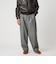 ＜Steven Alan＞ ウール フラノ インツープリーツ ドレス トラウザーズ