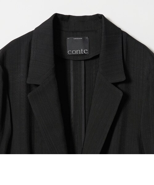 conte＞ツイル 1ボタン テーラードジャケット｜ユナイテッドアローズ