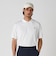メンズ マイクロボーダー ポロシャツ