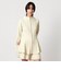 ＜AEWEN MATOPH＞ウールカシミヤミックス ペプラムジップアップニットジャケット