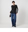 レース レイヤード カーディガン‐ウォッシャブル‐