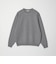ウール カシミヤ クルーネック スウェットニット