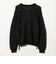 ＜AEWEN MATOPH＞ハートスパンコール シャーリングVネックニット