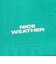 ＜NICE WEATHER＞スウェット ロゴショーツ
