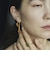 ＜PREEK＞YU-KIN ROTAS DROOP EARRINGS/ピアス