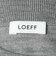 ＜LOEFF＞16ゲージ ショートスリーブ ニット
