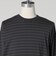 ＜LOEFF＞マルチボーダー ロングスリーブ カットソー  UNISEX