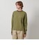 ＜LOEFF＞マルチボーダー ロングスリーブ カットソー  UNISEX