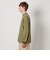 ＜LOEFF＞マルチボーダー ロングスリーブ カットソー  UNISEX