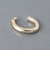 オーバル フープピアス