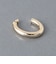 オーバル フープピアス