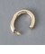 オーバル フープピアス