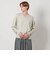 ＜LOEFF＞16ゲージ Vネック ニット
