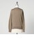 ＜LOEFF＞16ゲージ Vネック ニット
