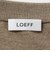 ＜LOEFF＞16ゲージ Vネック ニット