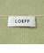 ＜LOEFF＞9ゲージ フリンジ カーディガン UNISEX