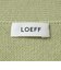 ＜LOEFF＞9ゲージ フリンジ カーディガン UNISEX