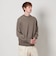 ＜LOEFF＞9ゲージ フリンジ ニットプルオーバー MEN’S