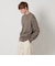 ＜LOEFF＞9ゲージ フリンジ ニットプルオーバー MEN’S