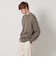 ＜LOEFF＞9ゲージ フリンジ ニットプルオーバー MEN’S