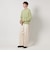 ＜LOEFF＞9ゲージ フリンジ ニットプルオーバー MEN’S