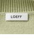 ＜LOEFF＞9ゲージ フリンジ ニットプルオーバー MEN’S