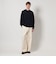 ＜LOEFF＞9ゲージ フリンジ ニットプルオーバー MEN’S