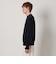 ＜LOEFF＞9ゲージ フリンジ ニットプルオーバー MEN’S