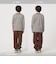 マルチボーダー ロングスリーブ Tシャツ / キッズ  100cm-160cm