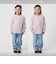 マルチボーダー ロングスリーブ Tシャツ / キッズ  100cm-160cm