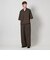 ＜LOEFF＞トロピカルウール オープンカラー シャツ MEN’S