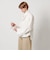 ＜LOEFF＞フリル スキッパー シャツ