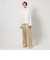 ＜LOEFF＞フリル スキッパー シャツ