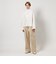 ＜LOEFF＞フリル スキッパー シャツ