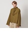 ＜LOEFF＞フリル スキッパー シャツ