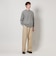 ＜LOEFF＞16ゲージ  クルーネック ニット MEN’S