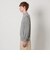 ＜LOEFF＞16ゲージ  クルーネック ニット MEN’S