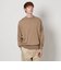 ＜LOEFF＞16ゲージ  クルーネック ニット MEN’S