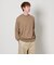 ＜LOEFF＞16ゲージ  クルーネック ニット MEN’S