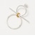 ＜PREEK＞YU-KIN RING OVERLAP EARRINGS/ピアス