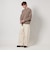 ＜LOEFF＞カラーネップ ニット プルオーバー UNISEX