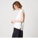 ＜conte＞コットン ノースリーブTシャツ