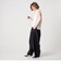 ＜conte＞コットン ノースリーブTシャツ